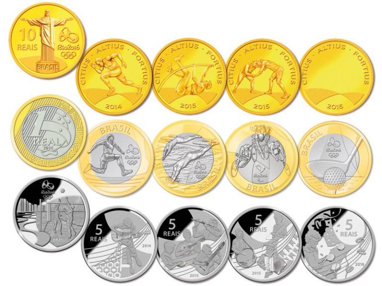 Rio 2016 Coins | Brazil the Guide