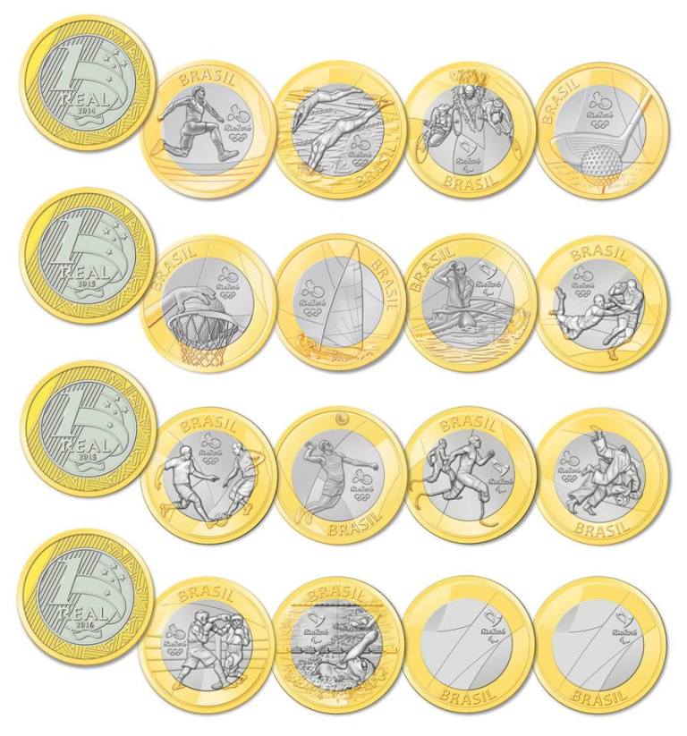 Rio 2016 Coins | Brazil the Guide